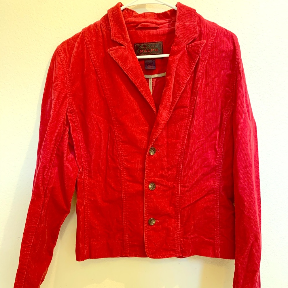 Red Coat by Ralph Lauren